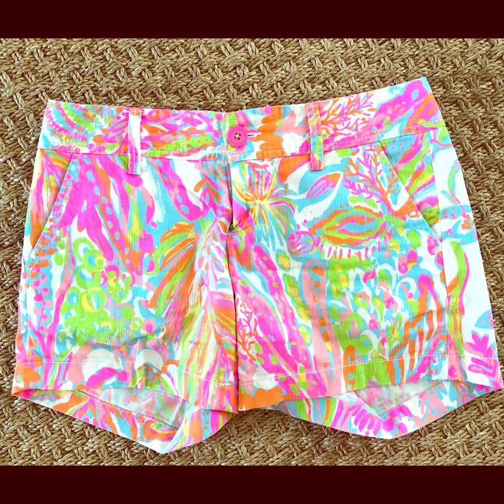 EUC Lilly Pulitzer Callahan Shorts